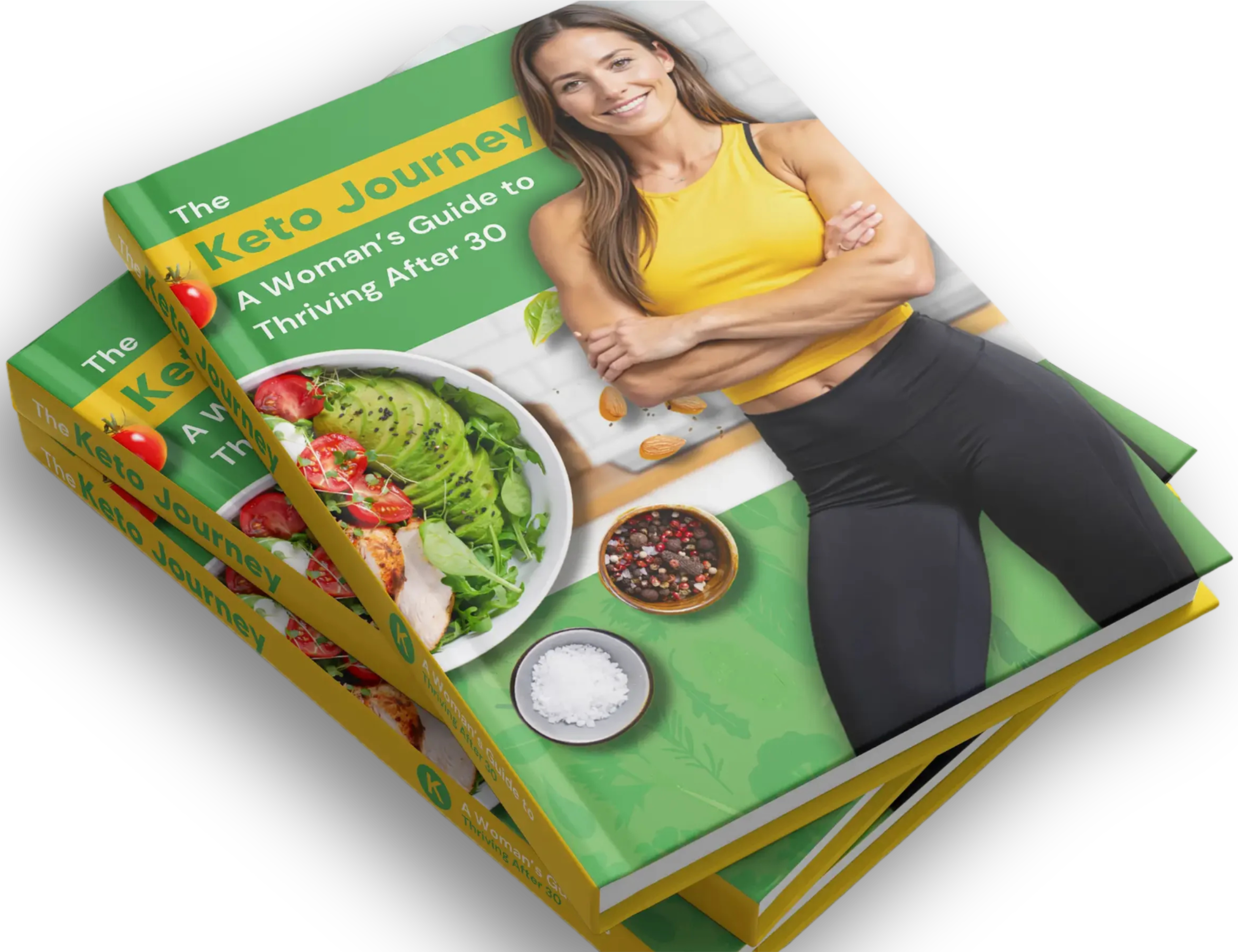 Woman enjoying healthy keto meal